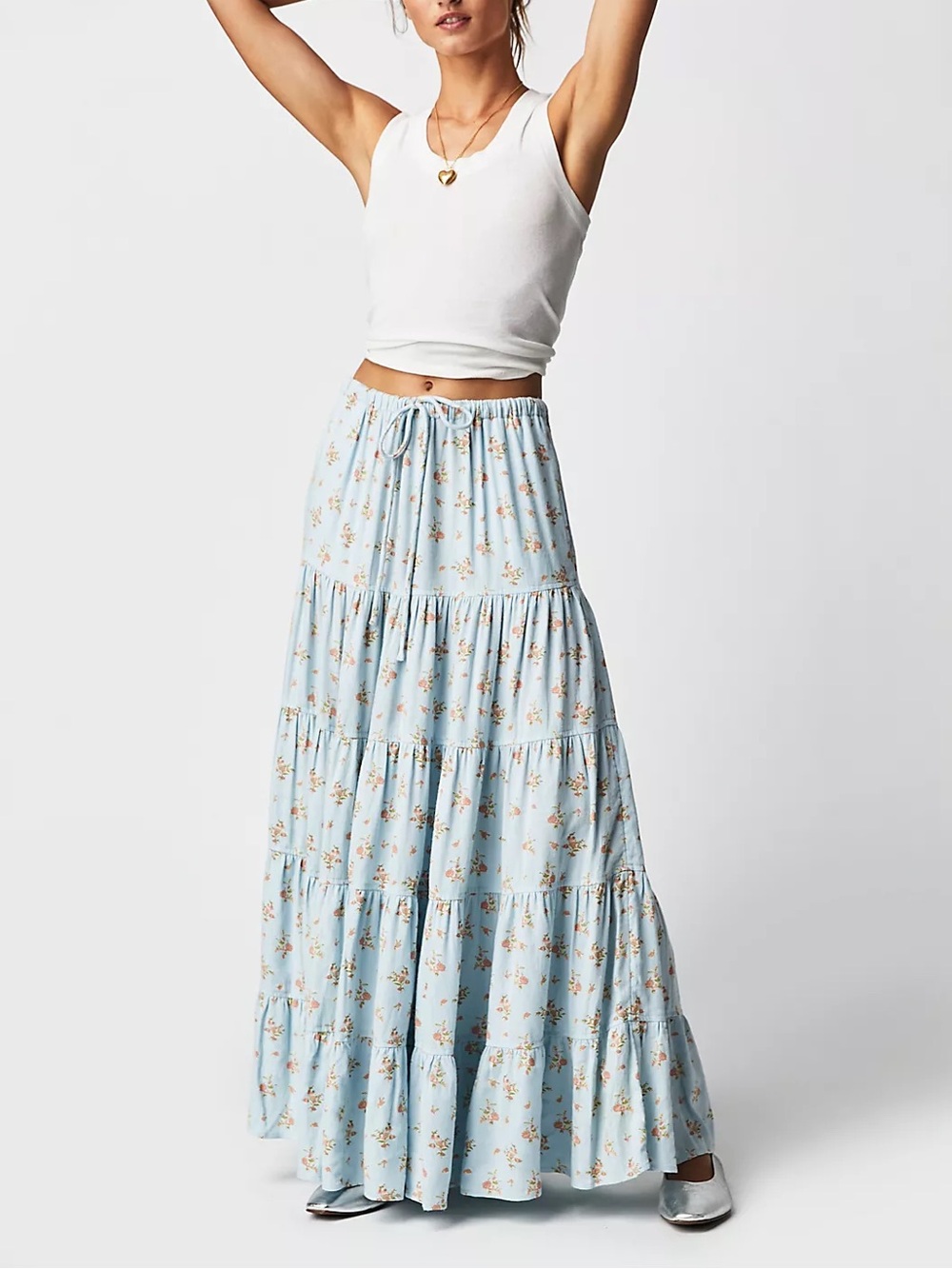 Free People Nova Maxi Skirt